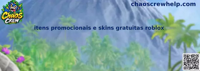 Itens Promocionais Roblox