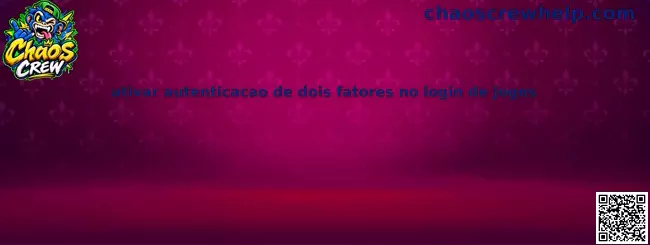 Ativar autenticação de dois fatores