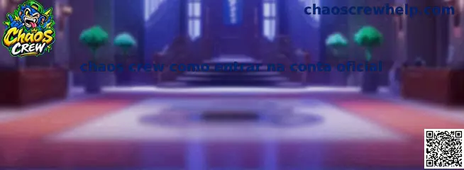 Chaos Crew Como Entrar na Conta Oficial