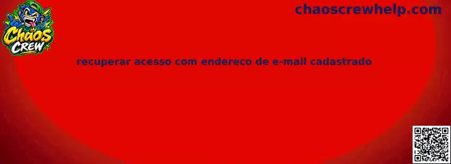 Recuperar acesso via email