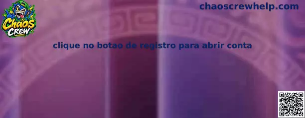 Clique no botao de registro para abrir conta